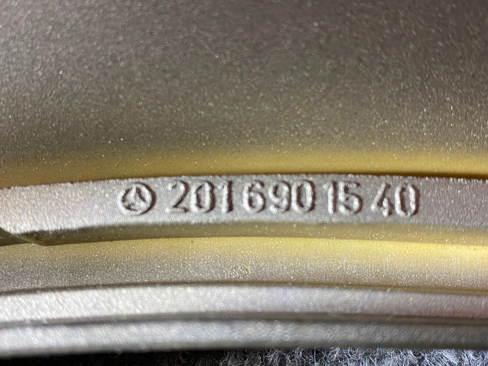 Mercedes-Benz LH Front Wheel Opening Trim - 2016901540 - Fits MB 190E & 190D