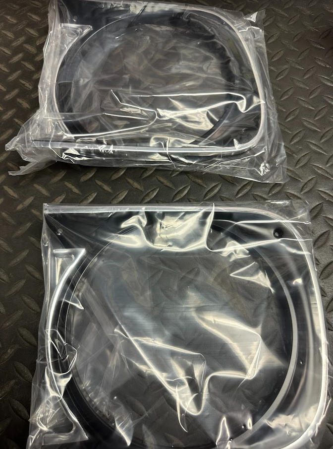 Classic Headquarters Standard Headlamp Bezels - W-569 - For Chevy Camaro 1968