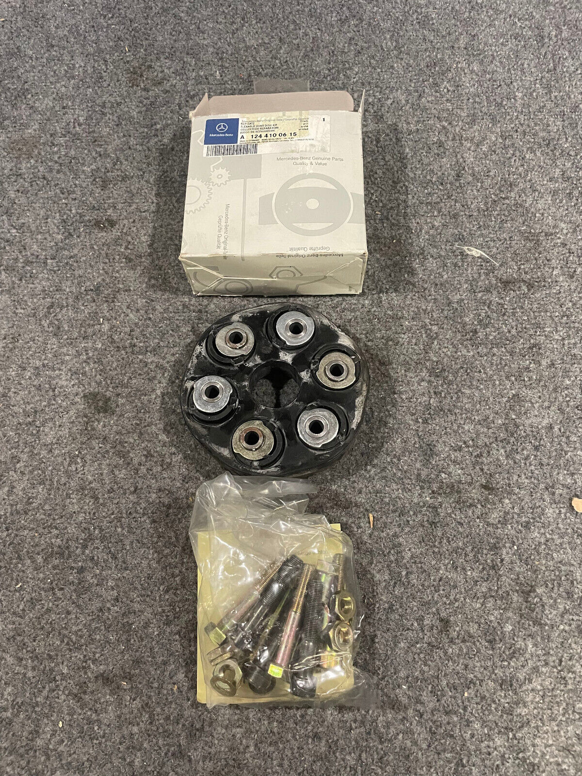 Mercedes-Benz Flexable Joint Disc Kit- A1244100615 - For MBZ 190D & Others