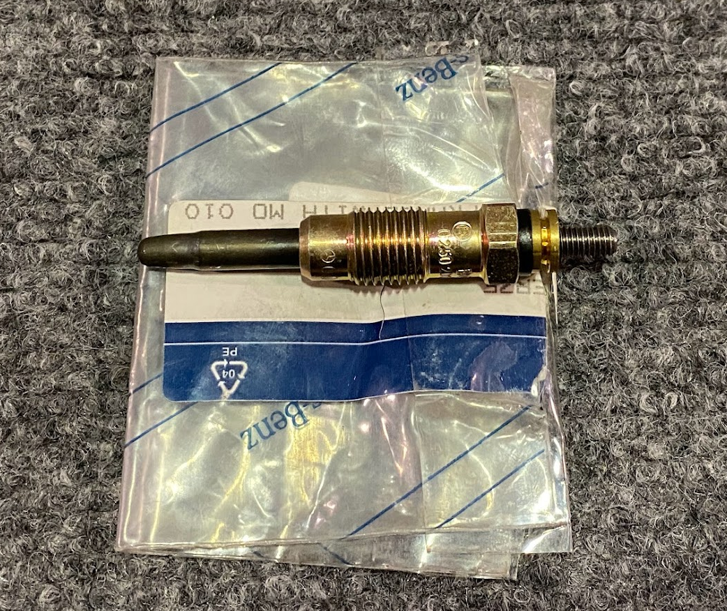 Mercedes-Benz Glow Plug - A 001 159 22 01 - Fits MBZ 300SDL, 300CD & More