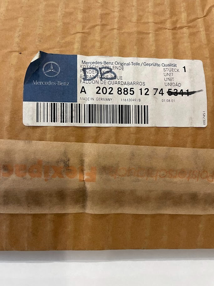 Mercedes-Benz Rear RH Fender Skirt - 202-885-12-74 - For Mercedes-Benz C-Class