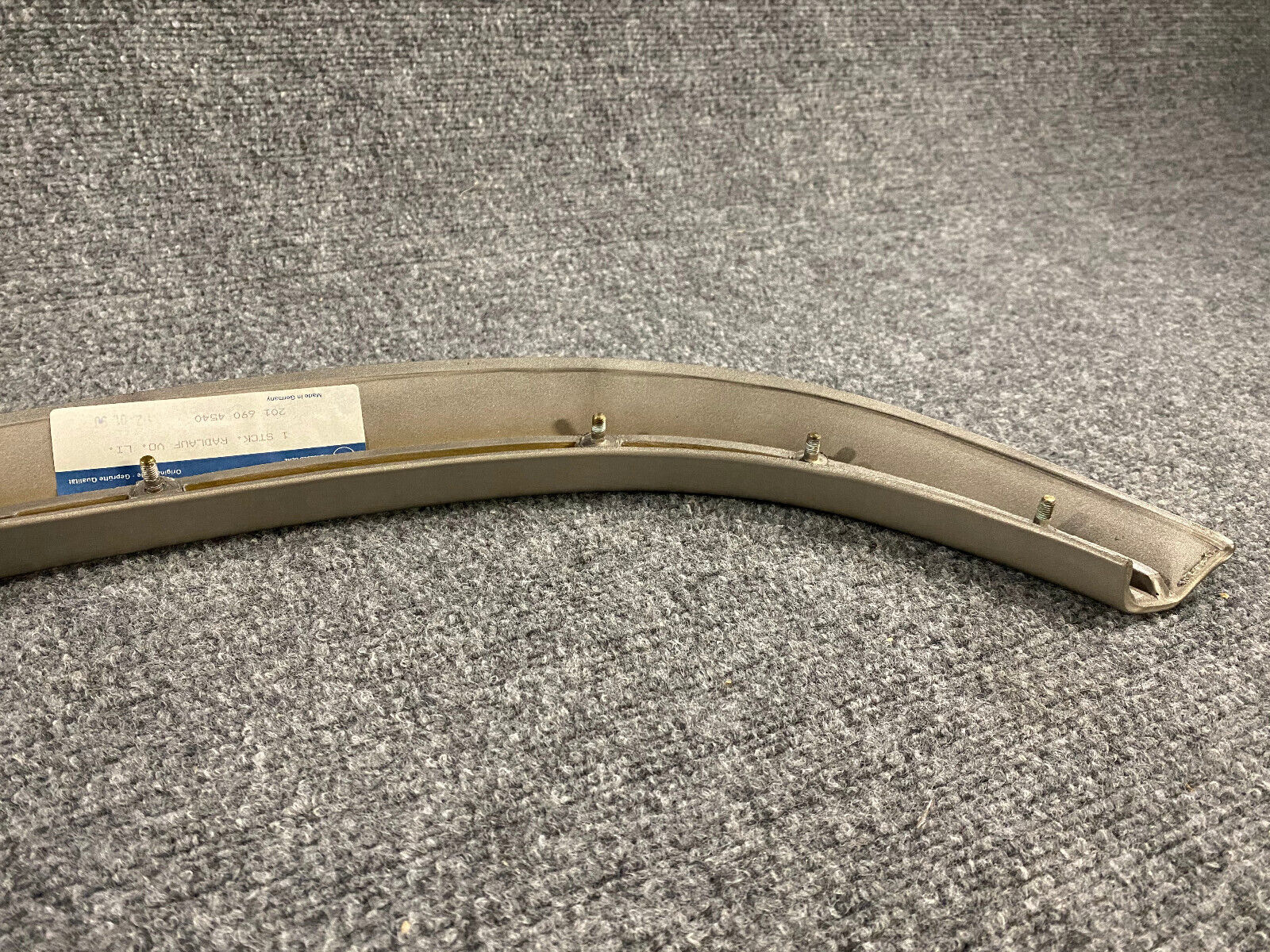 Mercedes-Benz LH Front Wheel Opening Trim - 2016901540 - Fits MB 190E & 190D