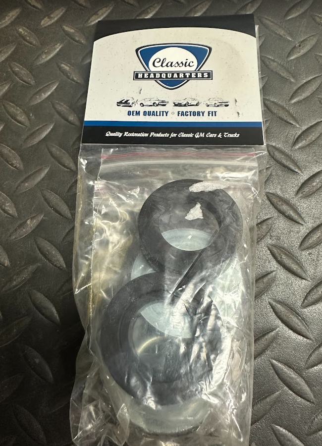 Classic H. Vertical Radiator Support Bushing & Cushion Set - W-012 - For Camaro