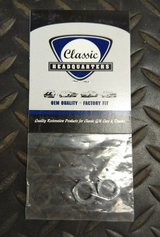 CHQ Classic Headquarters Original Radio Nuts - W-588 - For Chevy Camaro 1967-72