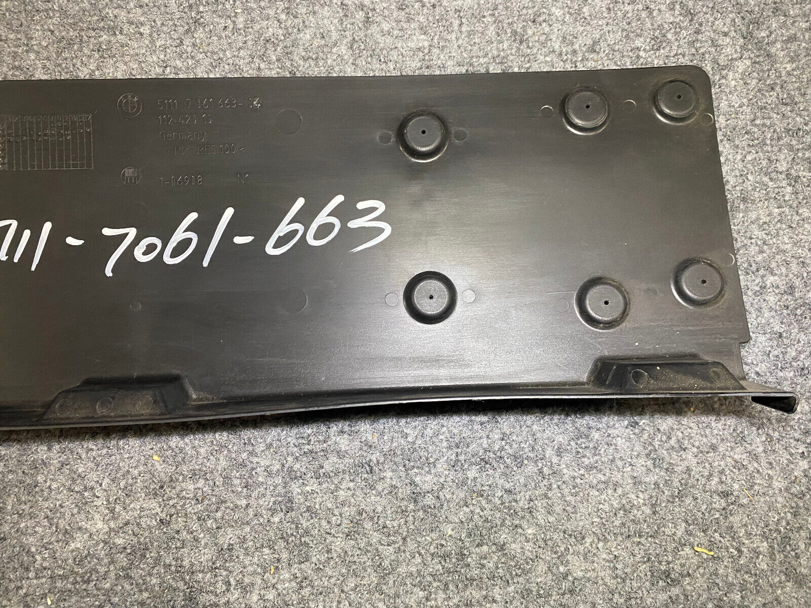 BMW Drilling Template - 51-11-7-161-663 - Fits BMW M5 2006 - 2010