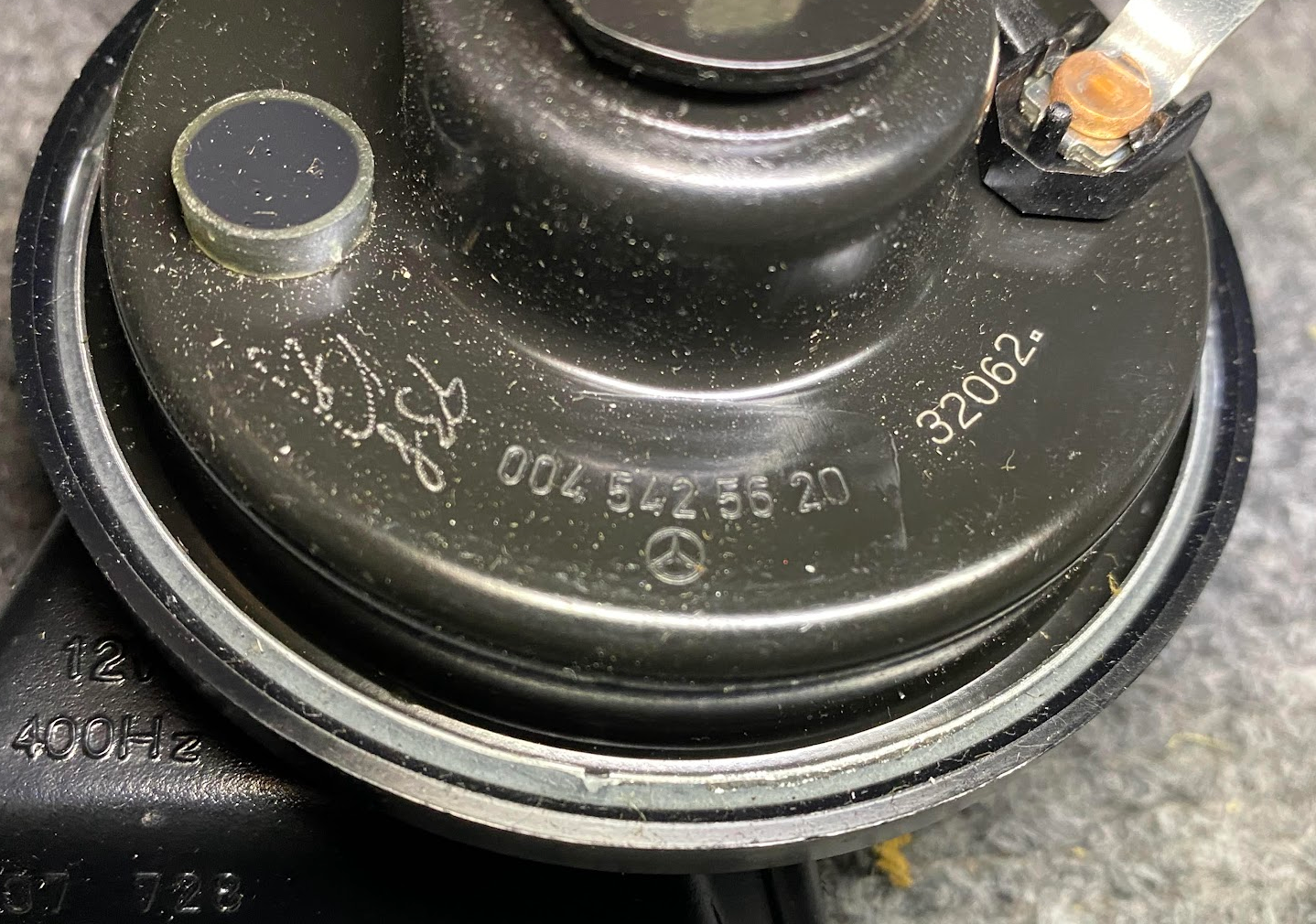 Mercedes-Benz Fanfare Horn - 004-542-56-20 - Fits MBZ C, ML, GL Class 94-16