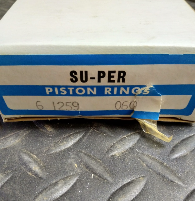 SU-PER Piston Rings (060) - 6 1259 060 - Fits Volkswagen 1600 1.6L 1967-1979