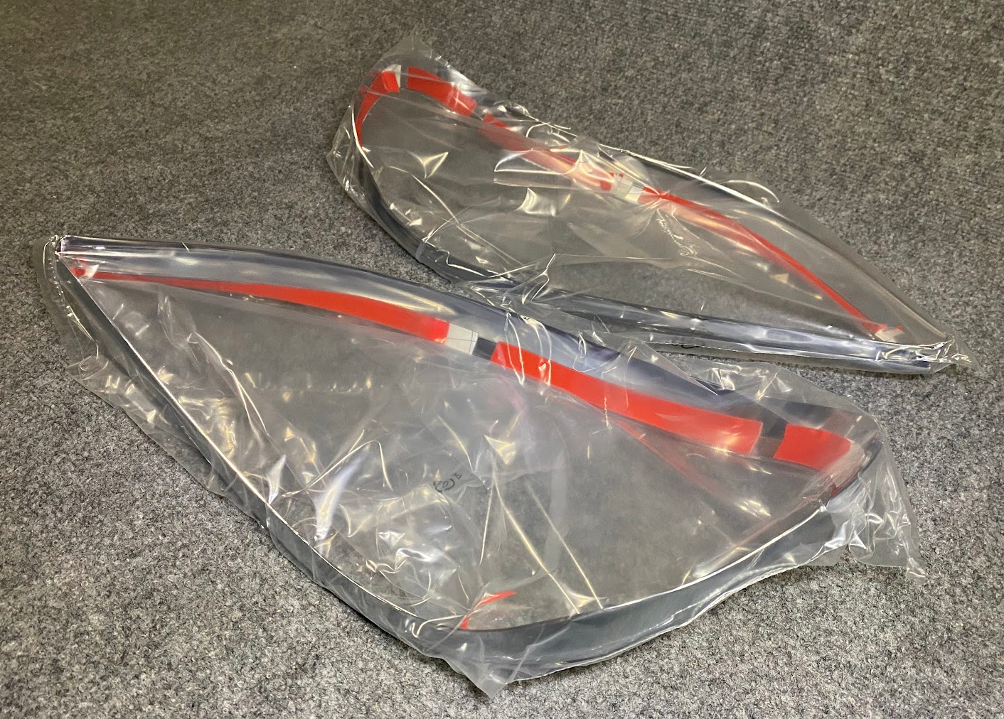 Chrome Headlight Frames - 163 2222 - Fits Mercedes-Benz W163 ML Class from 09/01