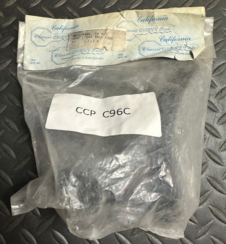 DKM MFG, INC. RH Headlight Bell Crank - CCP C96C - For Chevrolet Camaro RS 1968
