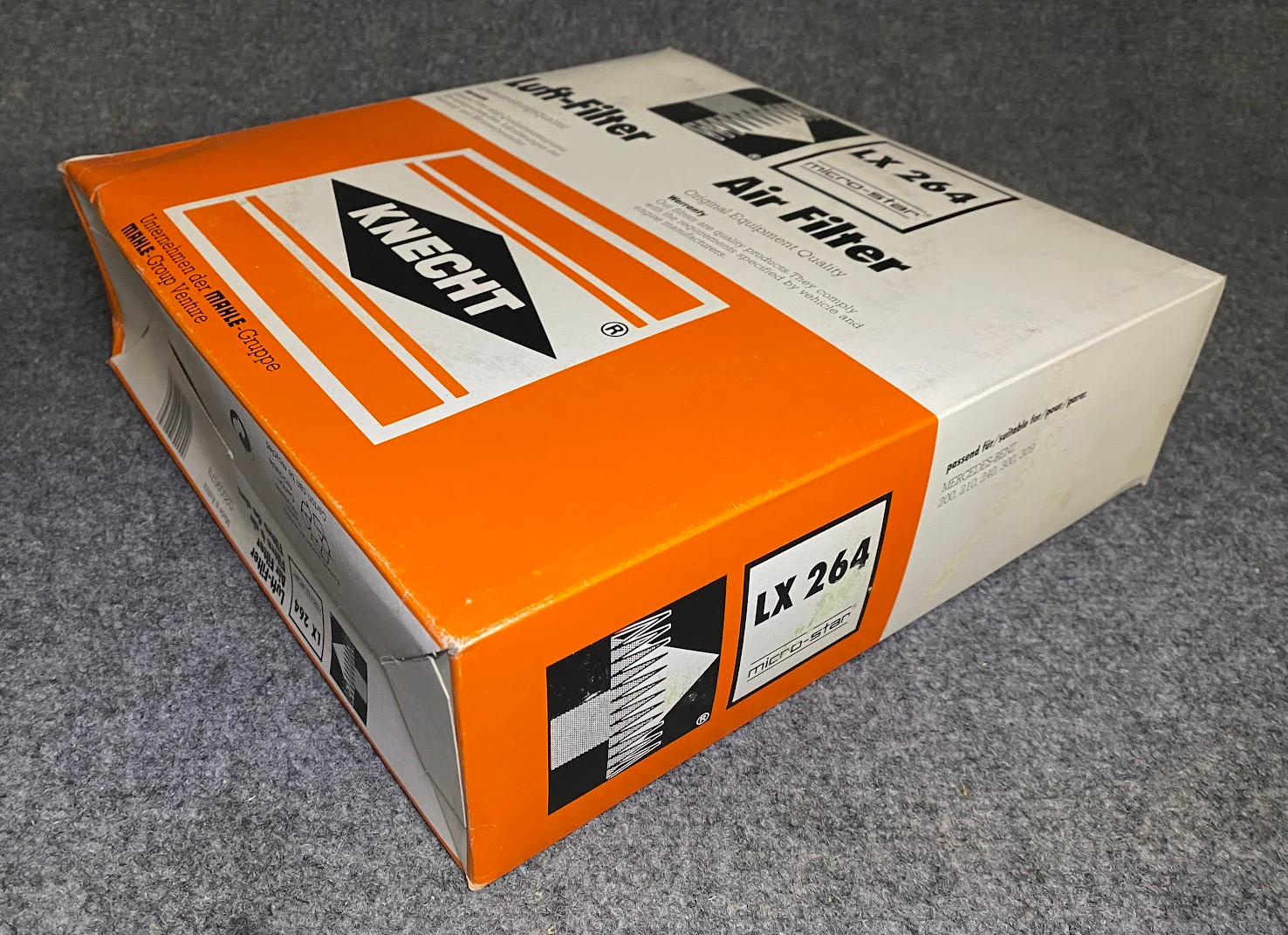 KNECHT Air Filter - LX 264 / 001-094-95-04 - Fits MBZ 240D, 300D, 300CD & More