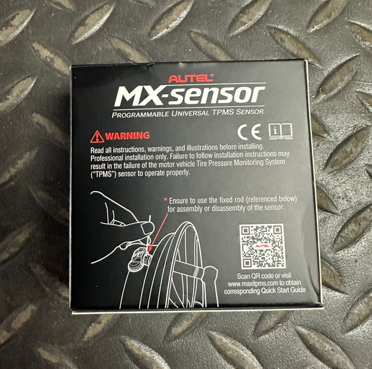 Autel MX-Sensor - Programmable Universal TPMS Sensor - Rubber Valve Stem (QTY 1)