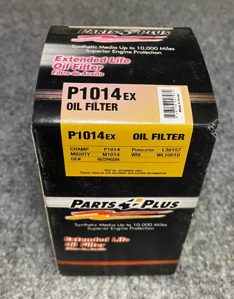 Parts Plus Engine Oil Filter - P1014EX - Fits Ram 1500 / 1500 Classic & Jeep