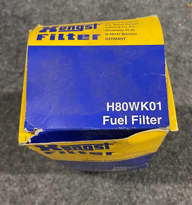 Hengst Fuel Filter - H80WK01 / 13-32-1-268-231 -For BMW 325is, 525i, 528e & More