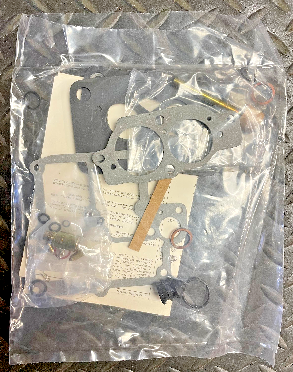 Tomco Carburetor Kit - 5521 - For Toyota Starlet 1.3L 1982
