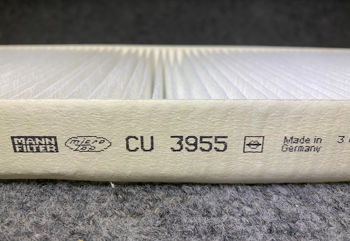 Mann Filter Cabin Air Filter - CU 3955 / 893-819-439 - For Audi & Volkswagen