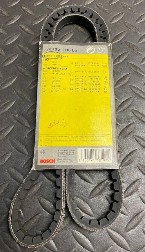 Bosch V-Belt - 1-987-947-699 / 005-997-95-92 - For Mercedes-Benz 1984-1991