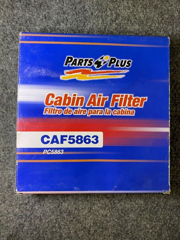 Parts Plus Cabin Air Filter - CAF5863 - For Honda Fit 07-08 & Subaru BRZ 13-20