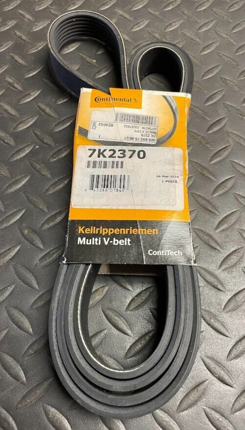 Continental V-Belt - 7K2370 / 7PK2370 / 0009937696 - For Mercedes-Benz 1994-2020