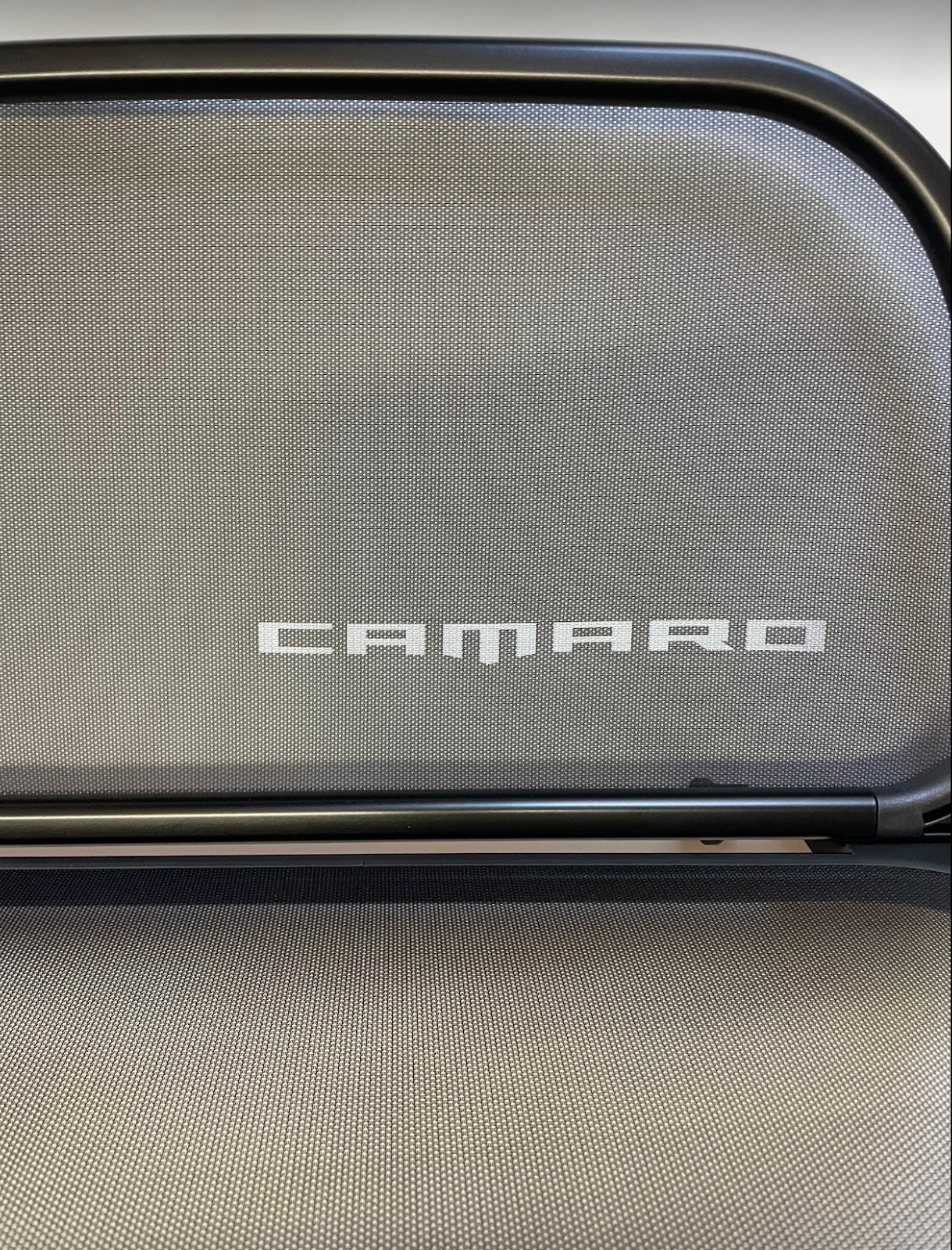 GM Convertible Windscreen w/ Camaro Script - 23432014 - For Camaro 2016-2024
