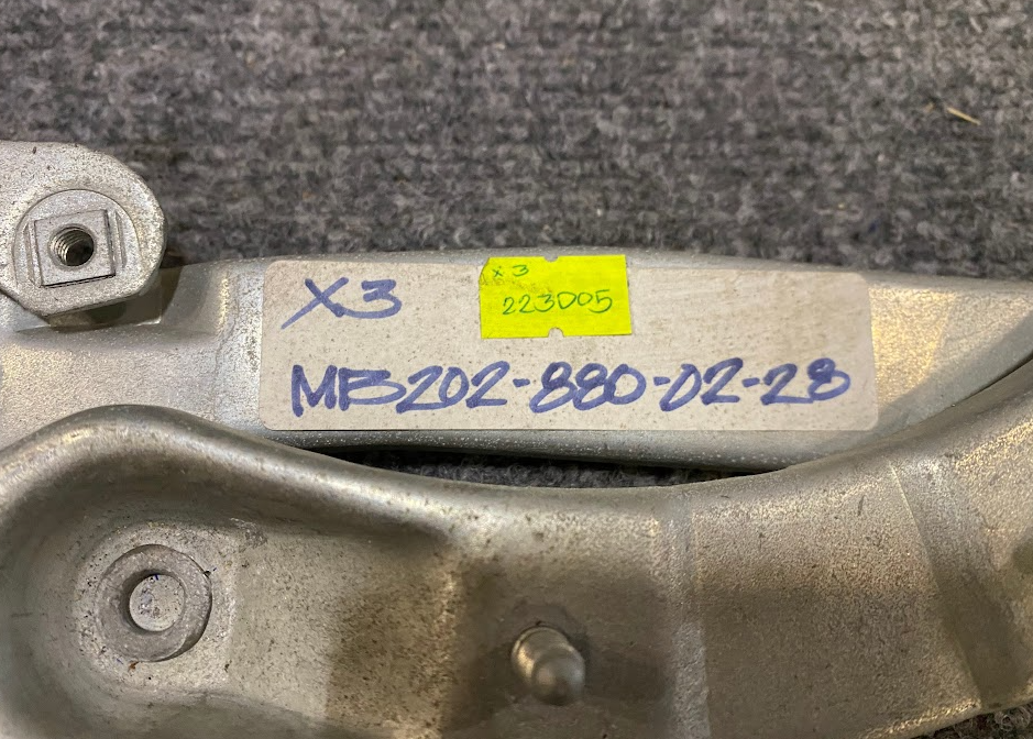 Mercedes-Benz Hood Hinge - 202-880-02-28 - Fits Mercedes-Benz C230, C280, C220