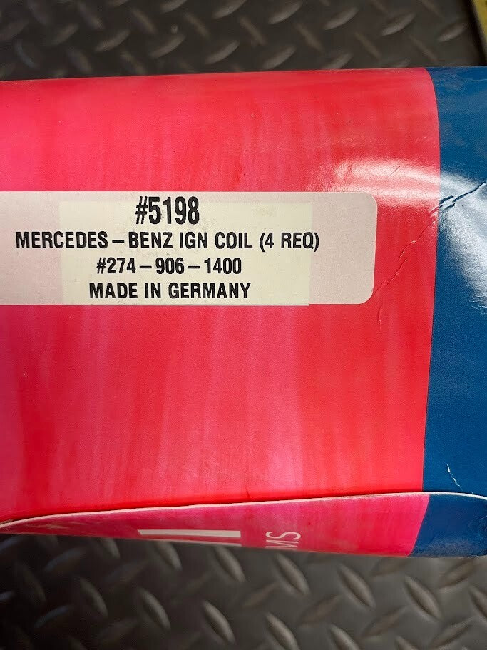Bremi Ignition Coil - 5198 / 274-906-14-00 - For Mercedes-Benz Metris & More