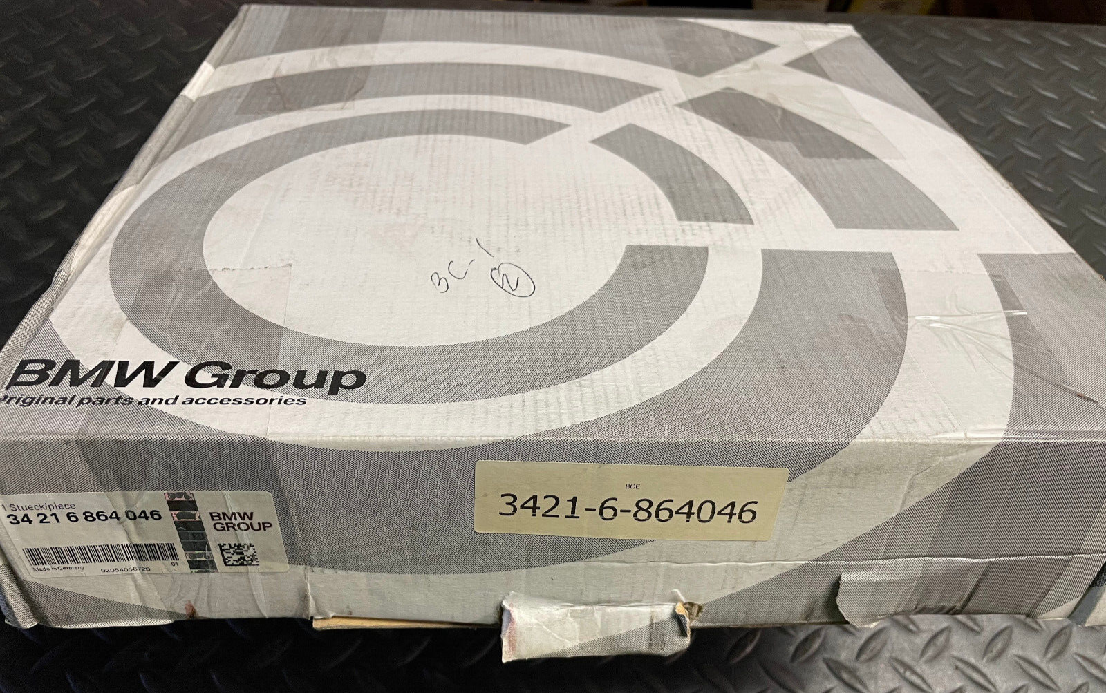 BMW Rear Disc Brake Rotor - 34-21-6-864-046 - For BMW 745i, 760i & Others
