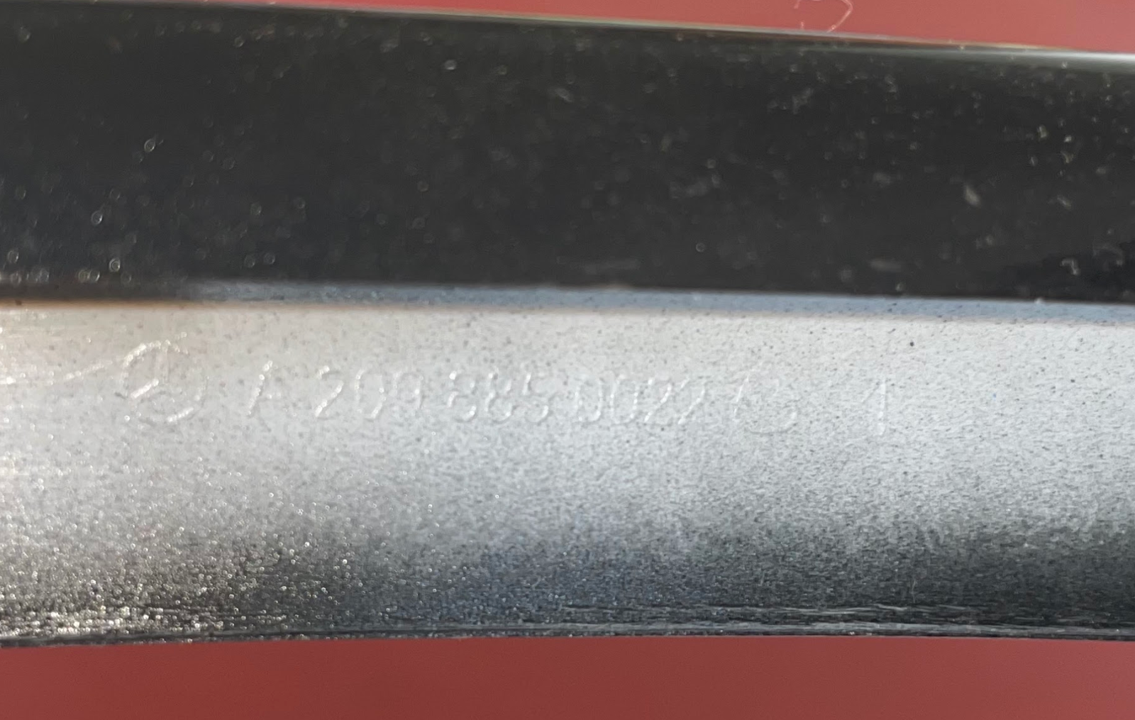 Mercedes-Benz Front Bumper Joint Cover - 209-885-00-22 - For CLK320 & More