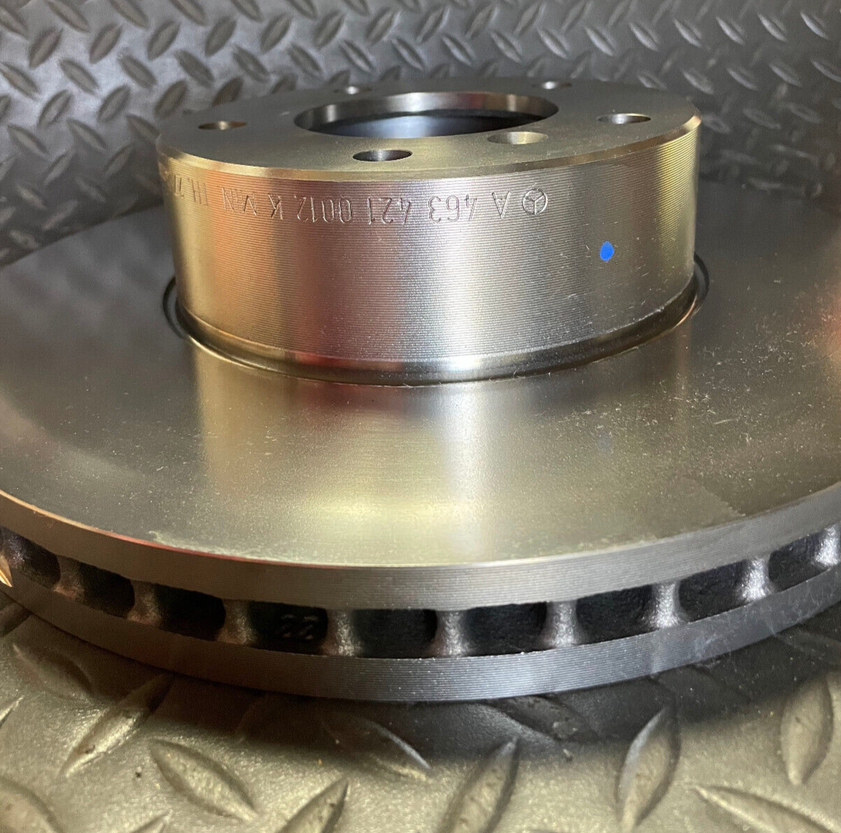 Mercedes-Benz Front Disc Brake Rotor - 463-421-00-12 - For MBZ G500 & G55 AMG