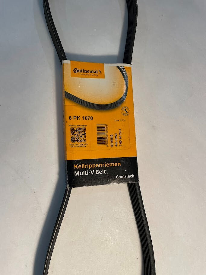 Continental Serpentine Belt - 6PK1070 / 03L903137 - For Audi, Volkswagen & More