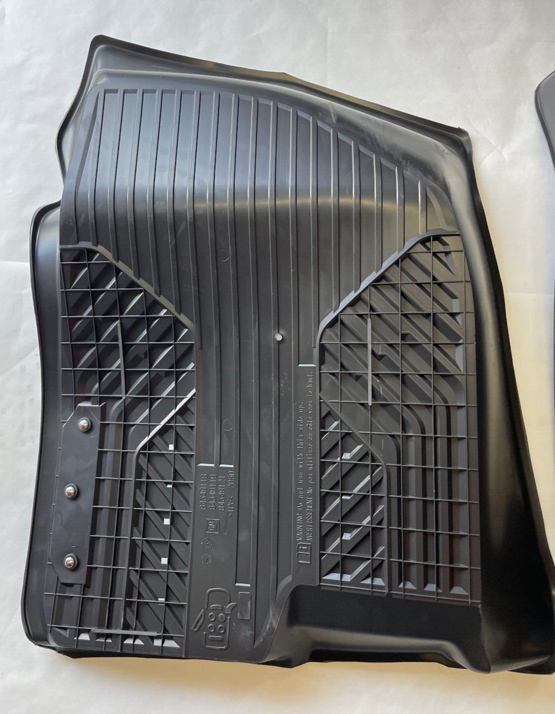 General Motors Front All Weather Floor Liners - 84348118 - For Chevrolet & GMC