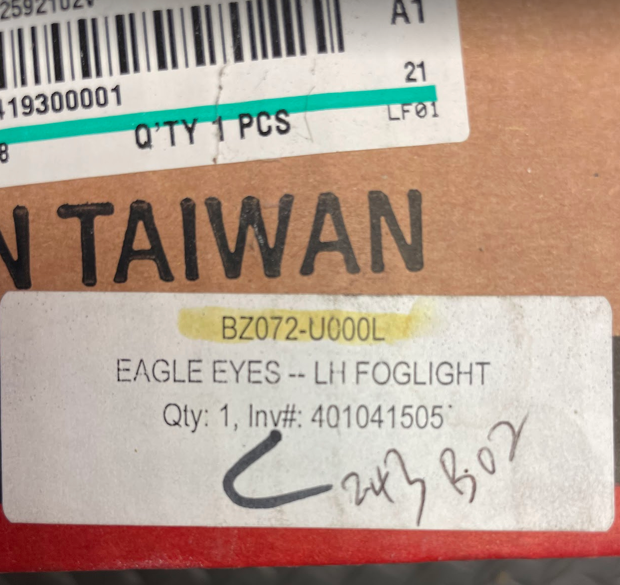 Eagle Eyes Left Fog Light Assy - BZ072-U000L - For Mercedes C240 & More