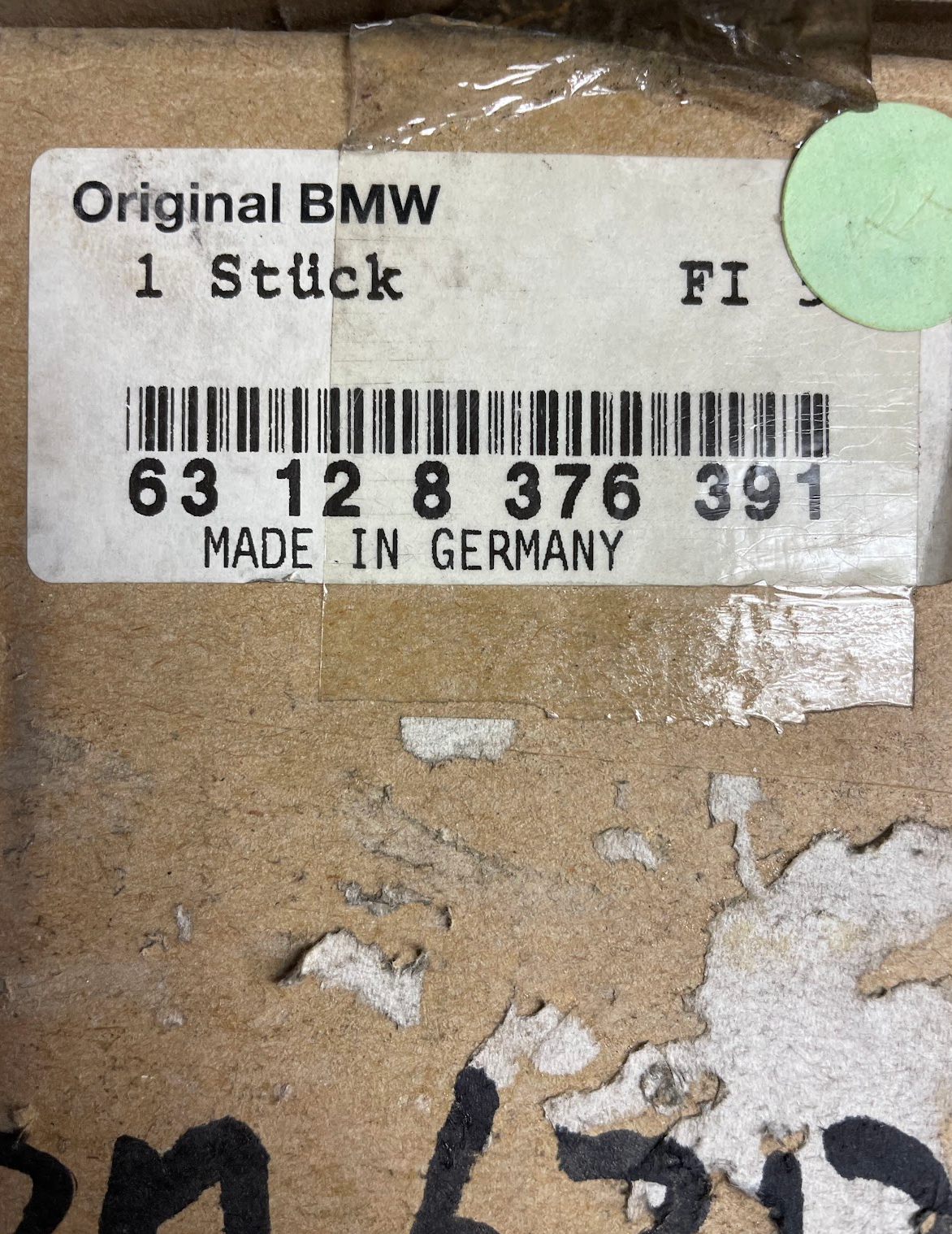 BMW Left Headlight Assy - 63-12-8-376-391 - Fits BMW 740i, 740iL & 750iL