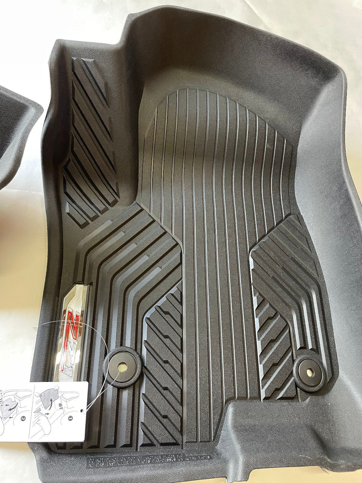 General Motors Front All Weather Floor Liners - 84348118 - For Chevrolet & GMC