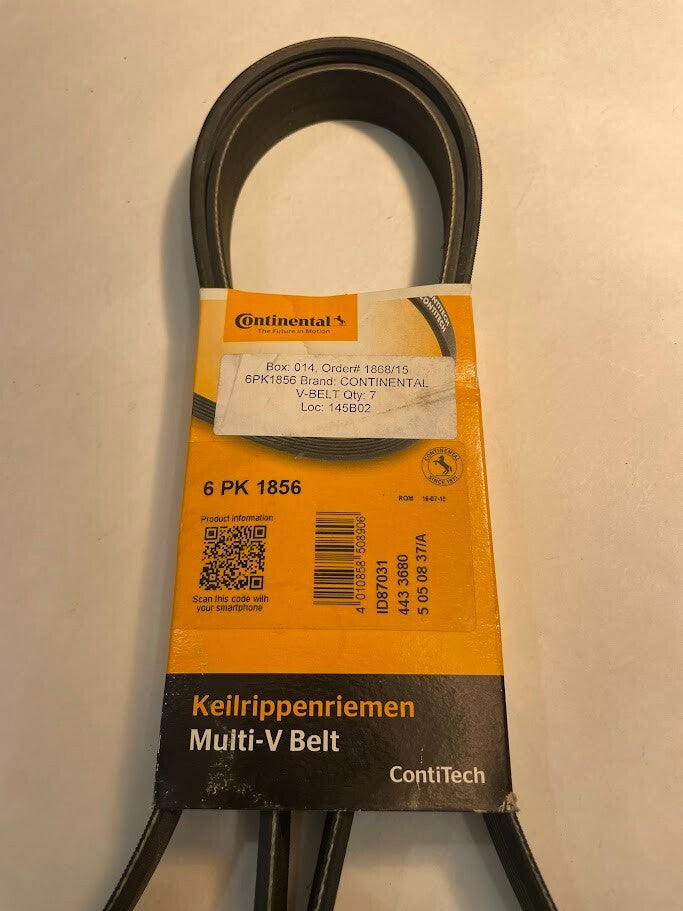 Continental-ContiTech V-Belt - 4060525 / 6PK1335 - For Nissan, Mercury & More